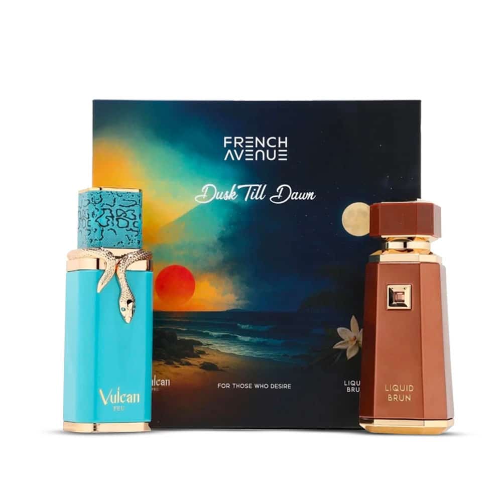 Set Dusk Till Dawn - Vulcan Fire & Liquid Brown - French Avenue
