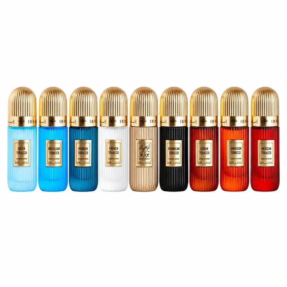 Tobacco Collection 9 × 20 ml – Ibrahim Al Qurashi (IBRAQ)